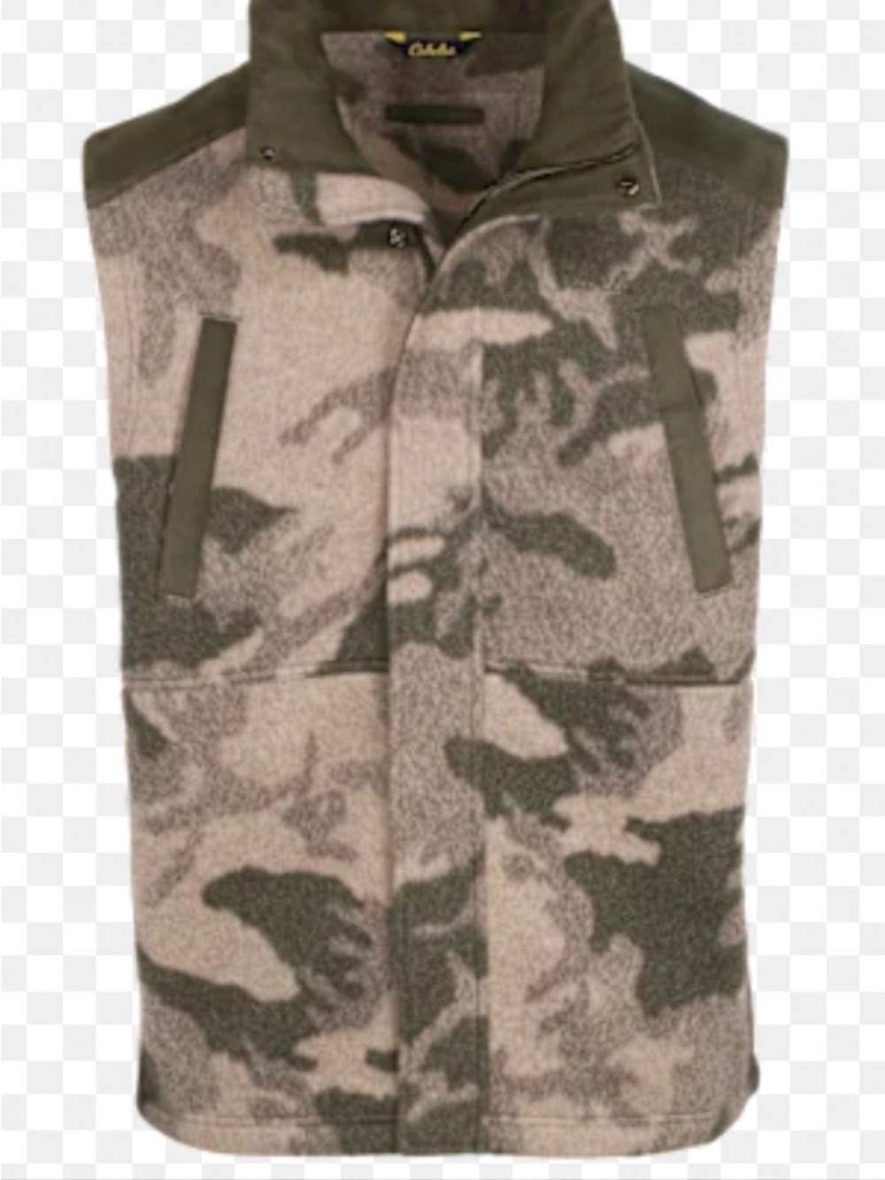 ISO: Men’s Cabela's Woolite Camouflage Vest
